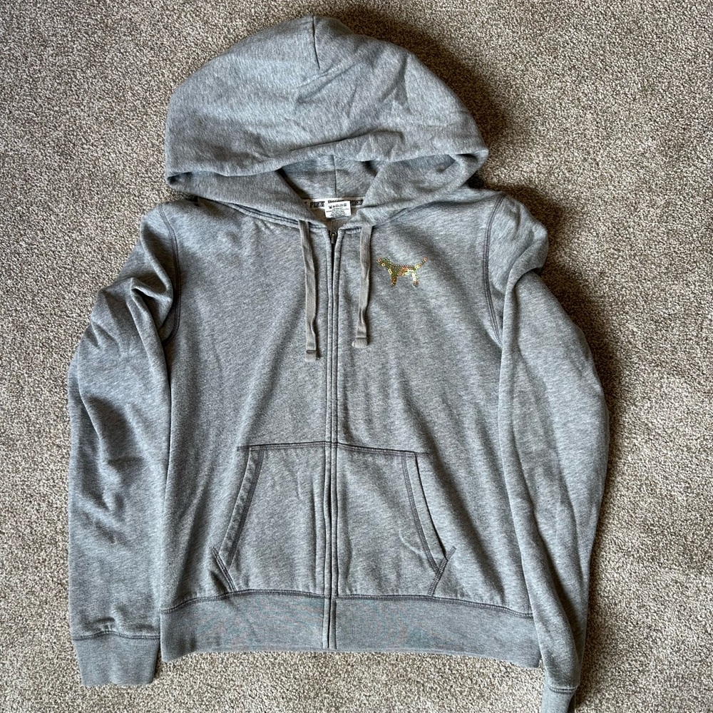 Victoria secret Pink hoodie size L